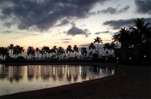 Sunset on the Beach