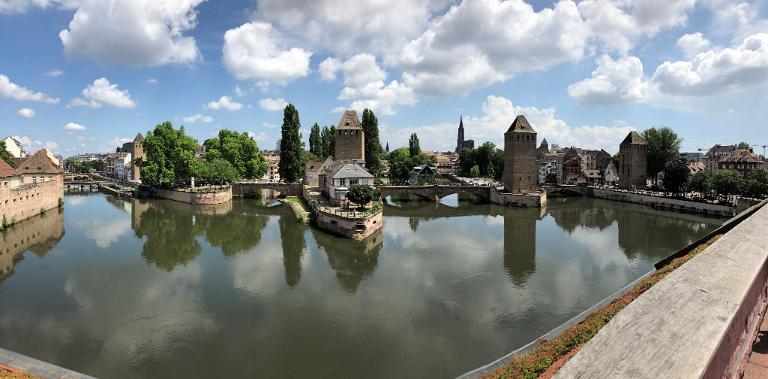 From the Barage Vauban